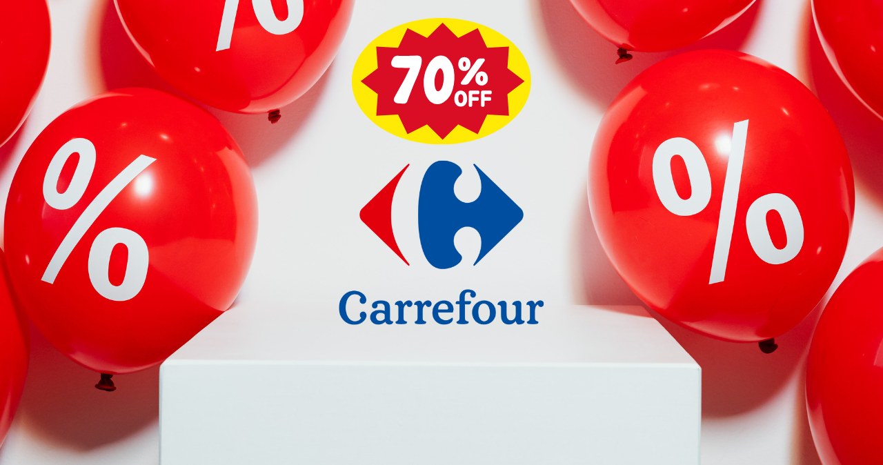 Te produkty kupisz 70% taniej w Carrefour! Promocja trwa krótko – sprawdź listę /Canva Pro /INTERIA.PL