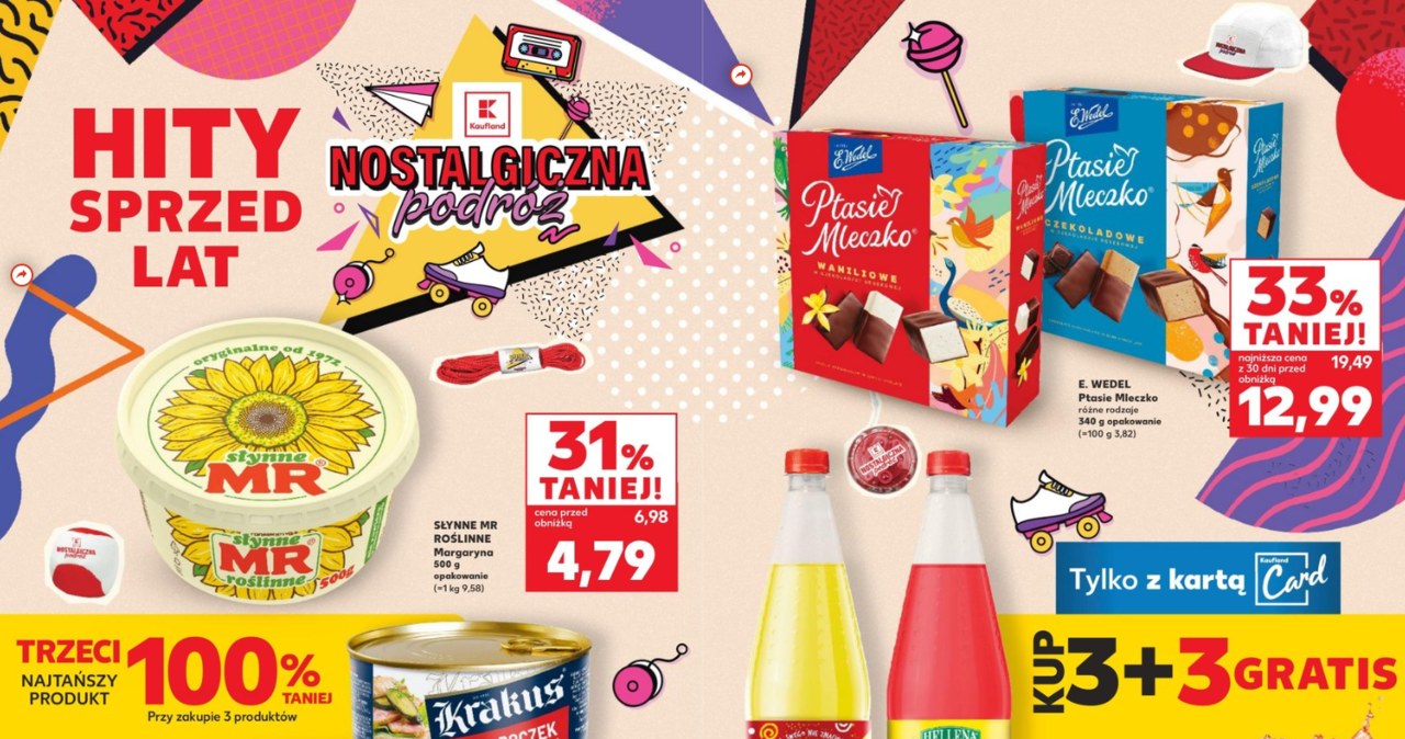 Te produkty pamiętasz z dzieciństwa. Teraz w Kauflandzie kupisz je taniej! /Kaufland /INTERIA.PL