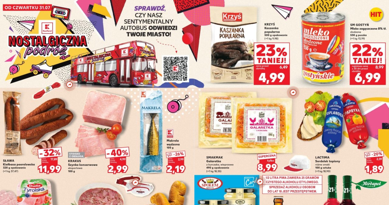 Te produkty pamiętasz z dzieciństwa. Teraz w Kauflandzie kupisz je taniej! /Kaufland /INTERIA.PL