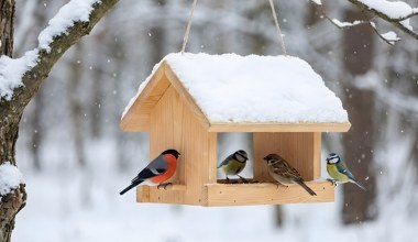 Te ptaki spotkasz w ogrodzie. Styczeń decyduje o ich przetrwaniu