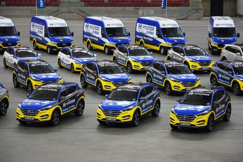 Te samochody będą obsługiwać Tour de Pologne /Informacja prasowa