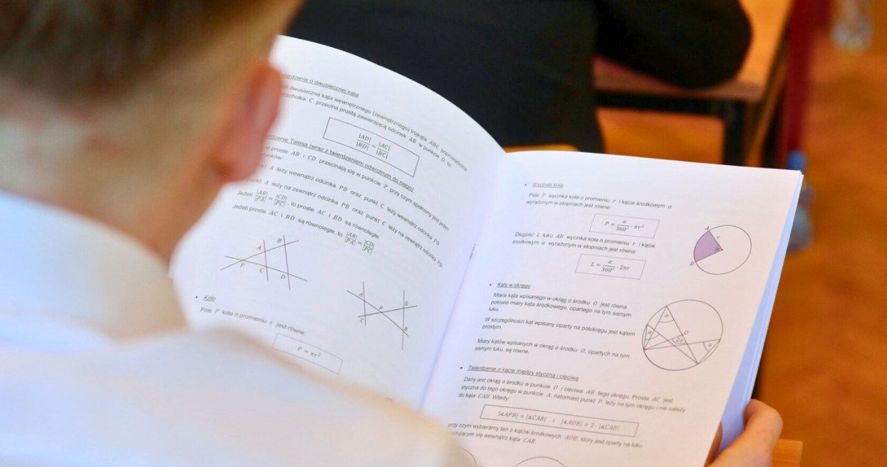Te wzory koniecznie poznaj przed maturą z matematyki 2025 /PIOTR GRZYBOWSKI/AGENCJA SE/East News /East News