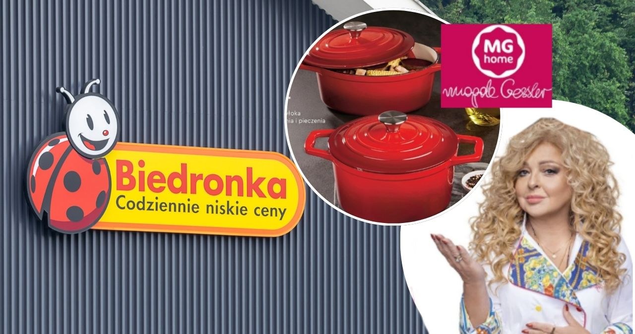 Te żeliwne garnki rozchodzą się błyskawicznie! Kolekcja Magdy Gessler znowu w Biedronce /Biedronka /INTERIA.PL