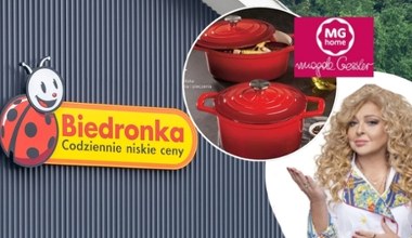 Te żeliwne garnki rozchodzą się błyskawicznie! Kolekcja Magdy Gessler znowu w Biedronce