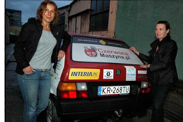 Team Red Hot Rally Girls, czyli Hanna Zasada i Dorota Kalisz /Informacja prasowa