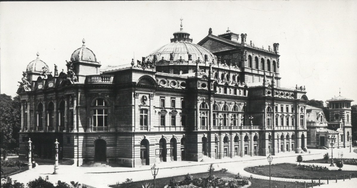 Teatr Miejski w Krakowie ok. 1898 roku /Teatr Słowackiego /materiały prasowe