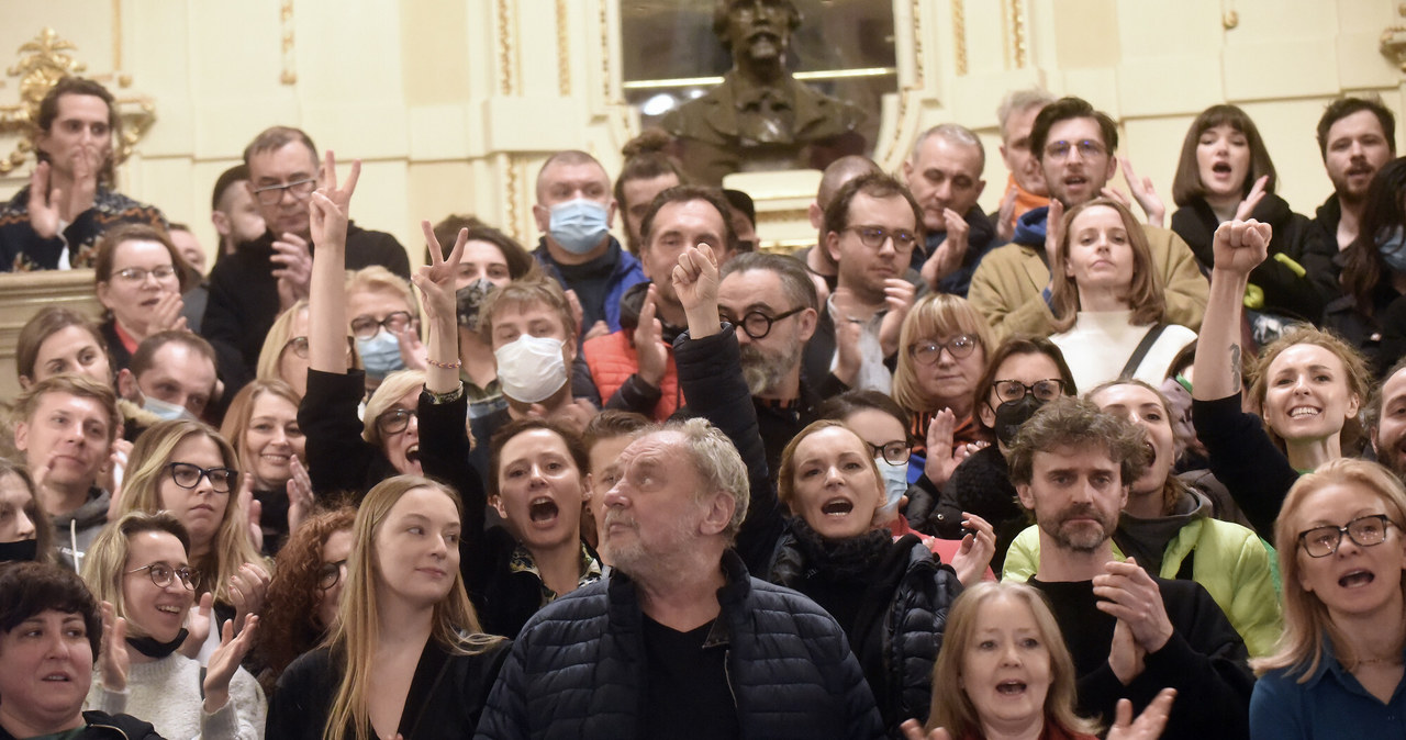 Teatr Słowackiego, konferencja prasowa /Marek Lasyk/REPORTER  /East News