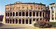 Teatr starożytnego Rzymu, Teatr Marcellusa w Rzymie, 13 lub 11 p.n.e. /Encyklopedia Internautica