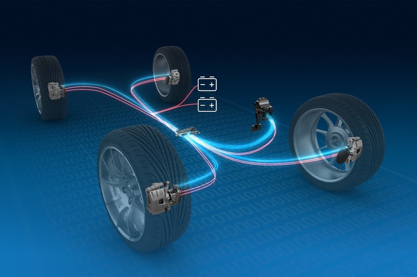 Technologia brake-by-wire jest tańsza w montażu i eksploatacji oraz pozwala zwiększyć zasięg w autach elektrycznych /materiały prasowe