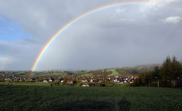 Tęcza nad Zakopanem. Zobaczcie zdjęcia