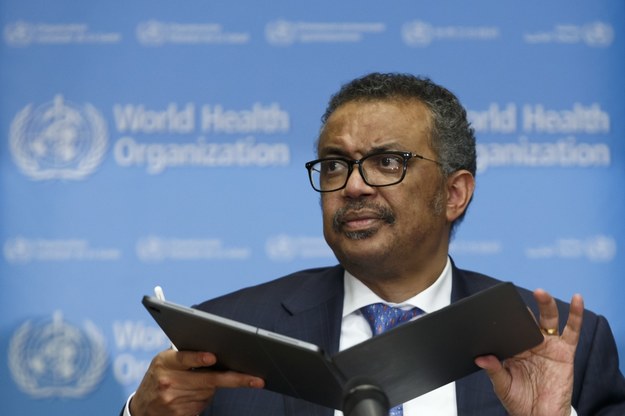 Tedros Adhanom Ghebreyesus - szef WHO /SALVATORE DI NOLFI /PAP/EPA