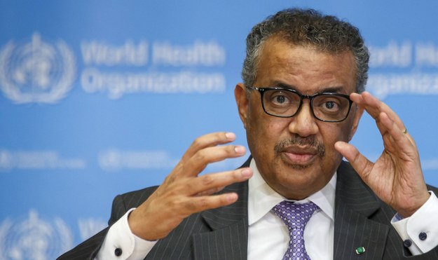 Tedros Adhanom Ghebreyesus, szef WHO /SALVATORE DI NOLFI /PAP/EPA