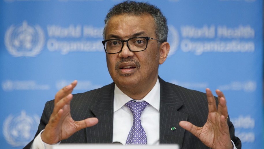 Tedros Adhanom Ghebreyesus /SALVATORE DI NOLFI /PAP/EPA