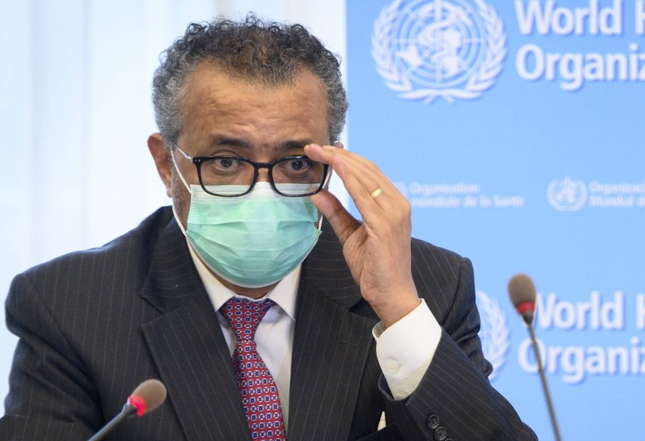 Tedros Adhanom Ghebreyesus /LAURENT GILLIERON /PAP/EPA