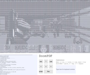 Tego jeszcze nie było. Gracz uruchomił kultowego DOOM-a w pliku PDF!