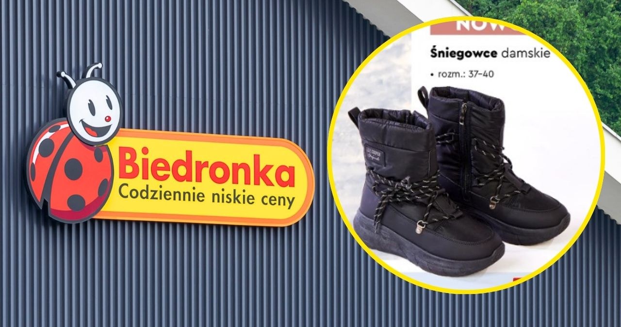 Tego nikt się nie spodziewał - markowe śniegowce za mniej niż 100 zł! /Biedronka /INTERIA.PL