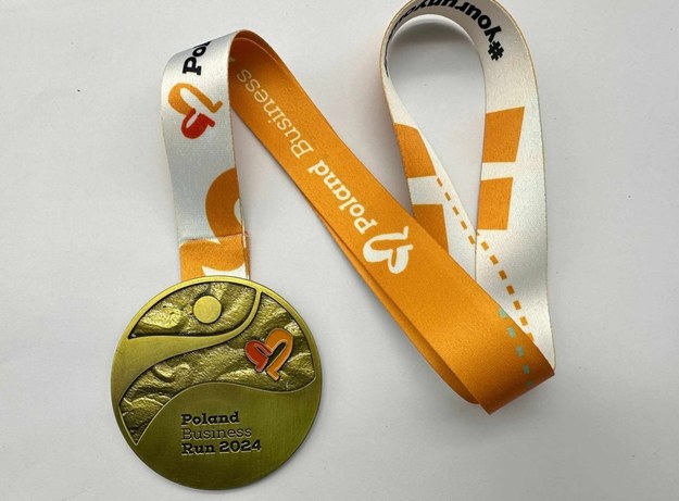 Tegoroczny medal /foto: Fundacja Poland Business Run /Materiały prasowe