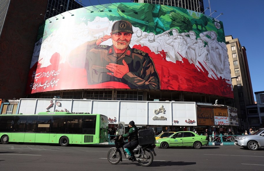 Teheran, 30 grudnia 2025 r. /PAP/EPA/ABEDIN TAHERKENAREH /PAP/EPA