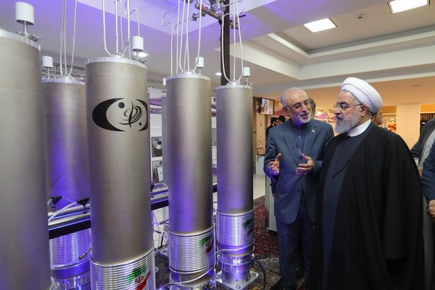 Teheran nie będzie już wykonywać umowy nuklearnej z 2015 r. /IRANIAN PRESIDENCY OFFICE HANDOUT /PAP/EPA
