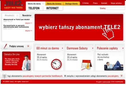 Tele2 - czy rzeczywiście będzie taniej? Czas pokaże /INTERIA.PL