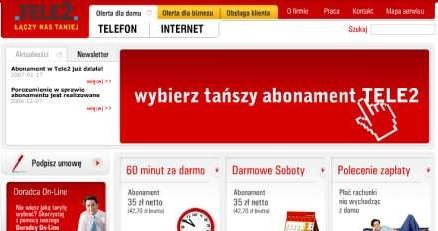 Tele2 - czy rzeczywiście będzie taniej? Czas pokaże /INTERIA.PL