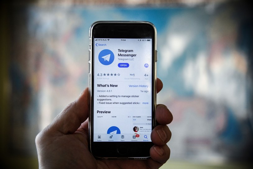 Telegram zostanie całkowicie zablokowany w Rosji /AFP