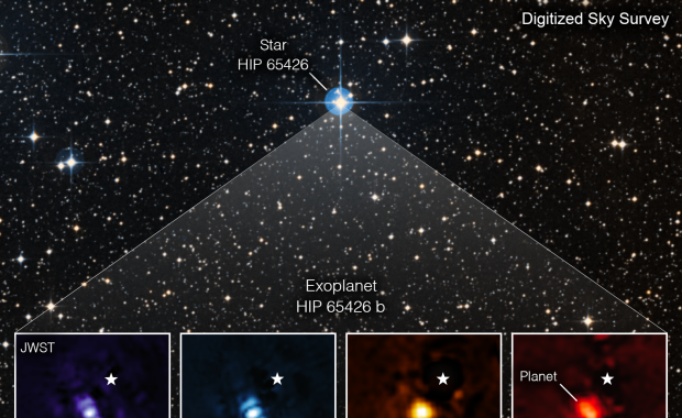 Teleskop Webba "rzucił okiem" na odległą planetę 