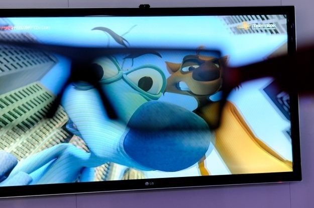Telewizja 3D radzi sobie coraz lepiej - także w Polsce /AFP