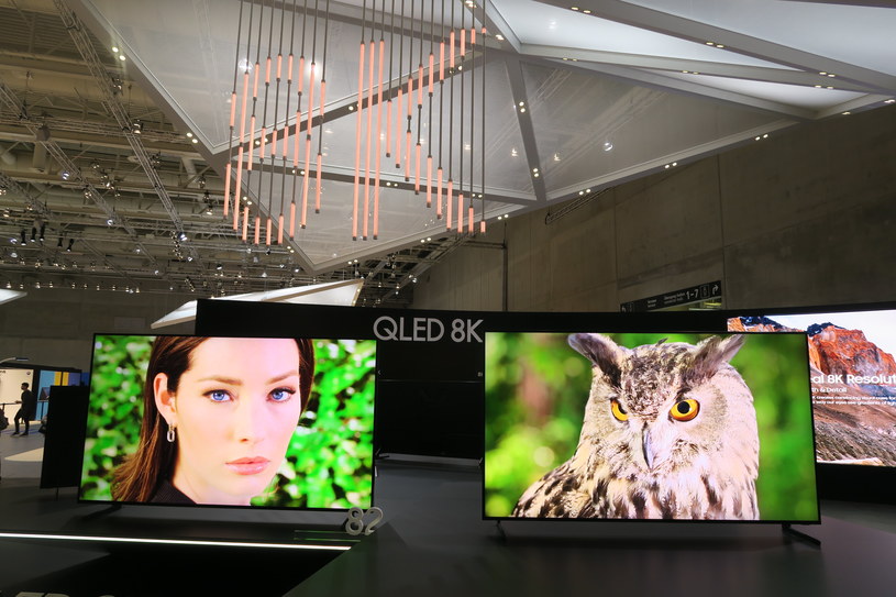 Telewizor 8K Samsunga zaprezentowany na targach IFA 2018 w Berlinie /INTERIA.PL