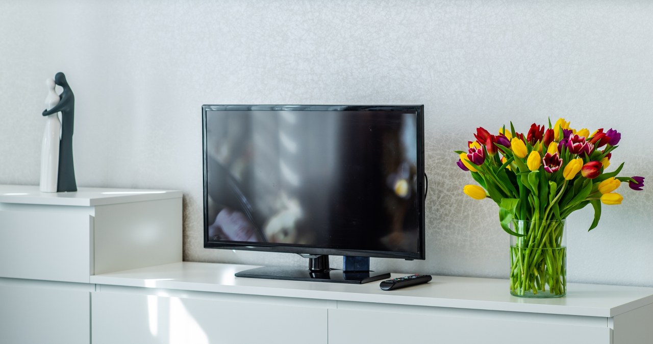 Telewizor ustawiony na przeciwko okna to zły pomysł. Odbijające się w nim światło dzienne szybciej męczy wzrok i odbiera przyjemność z oglądania /Pixel