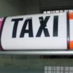 Telewizor w taksówce