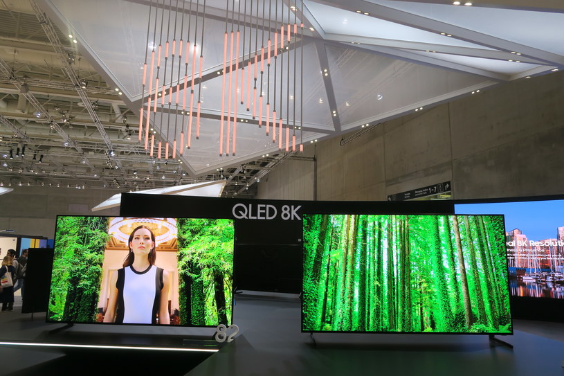 Telewizory 8K QLED zaprezentowane przez Samsunga na IFA 2018 /INTERIA.PL