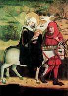 Tempera, nieznany malarz małopolski, Ucieczka do Egiptu, ok. 1460 /Encyklopedia Internautica