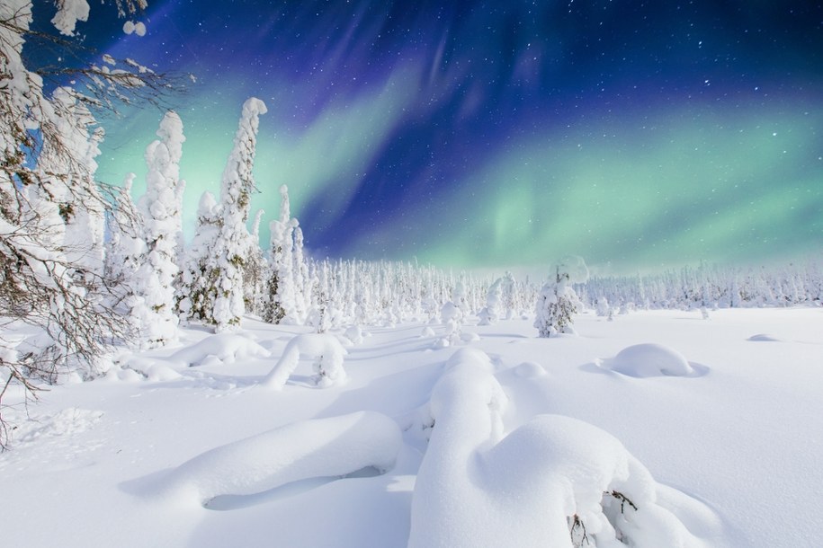 Temperatura na północy kraju przez wiele kolejnych dni utrzymywała się na poziomie minus 30, minus 40 stopni. /Shutterstock