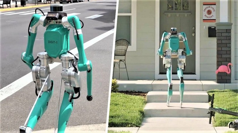 Ten dziwaczny robot niebawem dostarczy Wam pizzę i paczki [FILM] /Geekweek