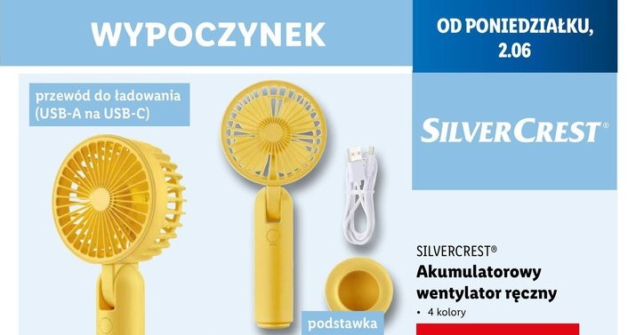 Ten gadżet, który zmieści się do torebki ratuje życie w upały! W Lidlu kupisz za grosze /Lidl /INTERIA.PL