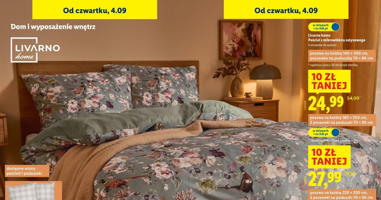 Ten komplet pościeli z Lidla robi furorę! W sprzedaży od czwartku /Lidl /INTERIA.PL