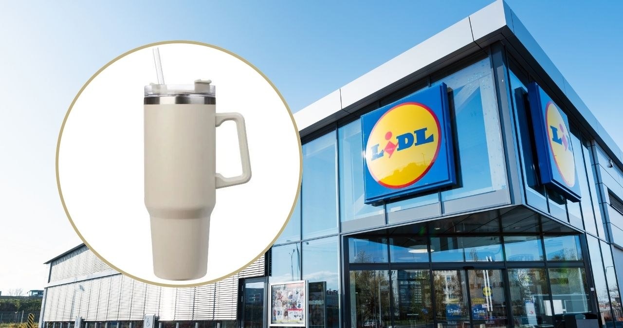 Ten kubek z Lidla utrzyma Twój napój zimny przez cały dzień! Cena Cię zaskoczy! /adobestock/Lidl /INTERIA.PL