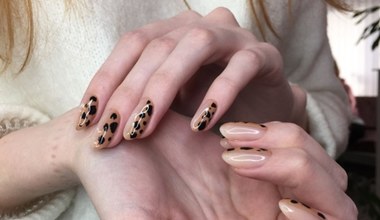 Ten manicure sprawia, że paznokcie wydają się dłuższe i smuklejsze