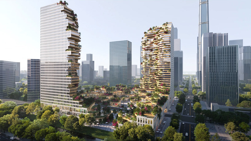 Ten niezwykły budynek ma być pełny proekologicznych rozwiązań /mvrdv.nl /materiały prasowe