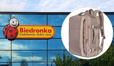 Ten plecak pasuje do Ryanaira i Wizz Aira. Teraz w Biedronce kupisz go w wyjątkowej promocji