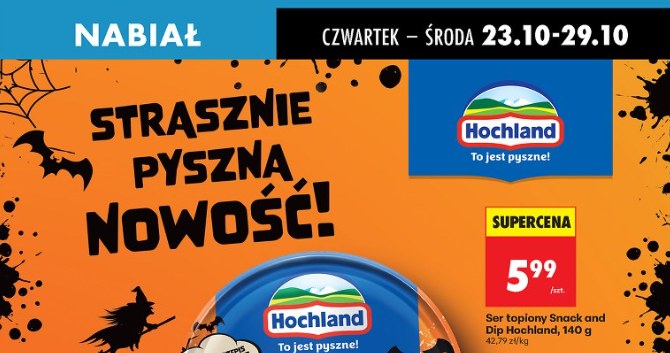 Ten ser to HIT Halloween! Kupisz go tylko w Biedronce /Biedronka /INTERIA.PL