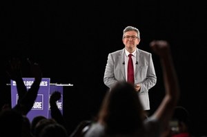 Ten trzeci. Jean-Luc Melenchon ruszył w pogoń za Marine Le Pen