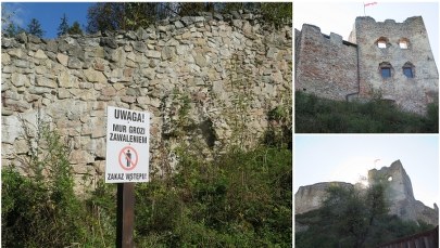 Ten zamek grał w „Janosiku”. Dziś dosłownie się sypie 