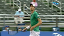 Tenis. Hubert Hurkacz - Christian Harrison 7:6, 6:4 - skrót (POLSAT SPORT). Wideo