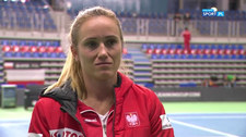 Tenis. Katarzyna Kawa: Jestem gotowa do gry (POLSAT SPORT). Wideo