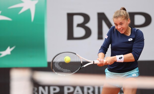 Tenisistka Maja Chwalińska wychodzi na prostą po licznych problemach