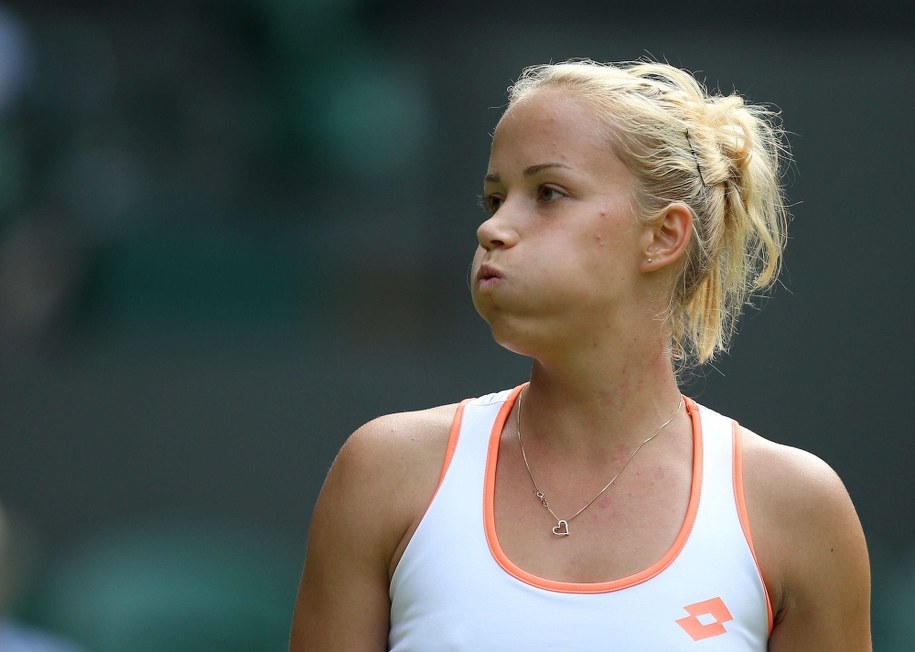 Tenisistka Paula Kania /John Walton    /PAP/EPA