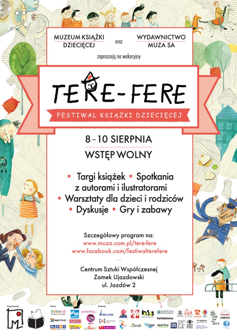„Tere-Fere” - warszawski festiwal książki dziecięcej. /materiały prasowe