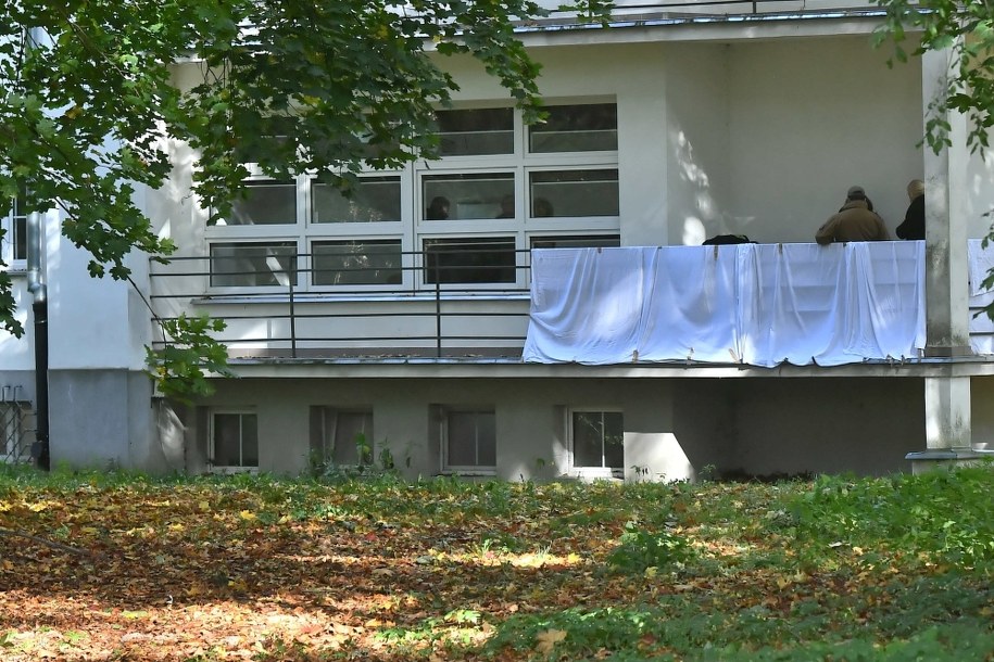 Teren Akademii Wychowania Fizycznego przy ulicy Marymonckiej w Warszawie /Andrzej Lange /PAP